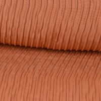 Schöner Wohnen Dekostoff Doppelgewebe Run Linien terracotta 126cm