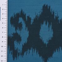 Schöner Wohnen Dekostoff Batik Ornamente blau 140cm Breite