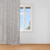 Dekostoffgeometrisch Stäbchen beige blau gelb orange grau 138cm