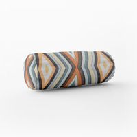 Clarke & Clarke Dekostoffgeometrisch Ethno Raute creme bunt 138cm
