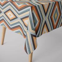 61160-Clarke-und-Clarke-STUDIO-G-Englischer-Dekostoff-Polsterstoff-geometrisch-Ethno-Raute-creme-bunt-138cm-Breite-KW39-79217Capture0008Tischdecke.jpg Clarke & Clarke Dekostoffgeometrisch Ethno Raute creme bunt 138cm