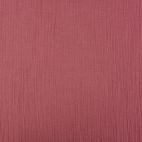 Double Gauze Organic Bio Musselin Windelstoff uni mauve beere 1.30m