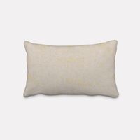 Dekostoff Halbpanama Leinenlook Noten natur gold 1.40m Breite
