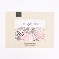 Little bee Fresh Bio Bienenwachstuch Pink Jungle-Motiv verschiedene Größen