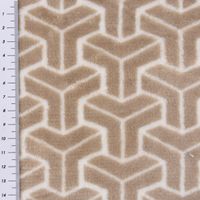 61488-Wellness-Fleece-Geometrisch-weiss-beige-1-5m-Breite-KW40-80025Capture0101.jpg Wellness Fleece Geometrisch weiß beige 1.5m Breite