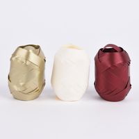 Creativ Company Geschenkband 3er Set matt rot gold weiß 0.1x100cm