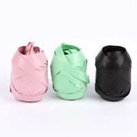 Creativ Company Geschenkband 3er Set matt schwarz lindgrün rosa 0.1x100cm