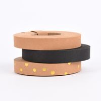 Creativ Company Lederpapierstreifen gepunktet natur gold Stärke 0.55m