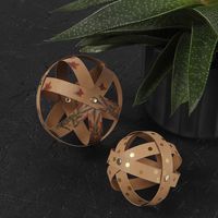 Creativ Company Lederpapierstreifen gepunktet natur gold Stärke 0.55m