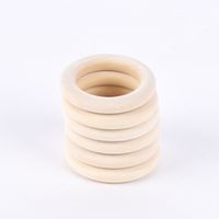 Creativ Company Holzring Gardinenring 6 Stück 5.5cm