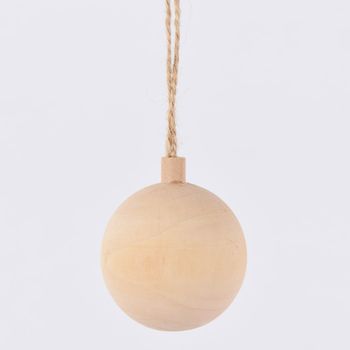 Creativ Company Dekohänger Holzkugel mit Schnur natur 4.8cm