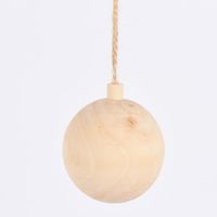 Creativ Company Dekohänger Holzkugel mit Schnur natur 5.5cm