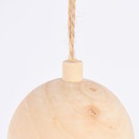 Creativ Company Dekohänger Holzkugel mit Schnur natur 5.5cm