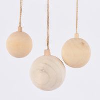 Creativ Company Dekohänger Holzkugel mit Schnur natur 6.4cm