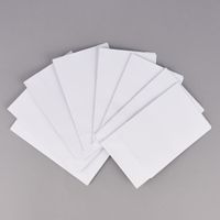 Creativ Company Papiertüte 10er Pack einfarbig weiß 9x17x6cm