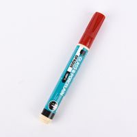 Creativ Company Glas- und Porzellanmalstift Strichstärke 2-4mm dunkelrot deckend