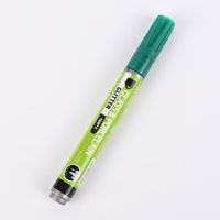 Creativ Company Glas- und Porzellanmalstift Strichstärke 2-4mm dunkelgrün Glitter halbdeckend