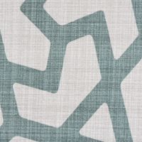 Gardinenstoff Dekostoff Digitaldruck Linien Grafik beige blau 1.4m