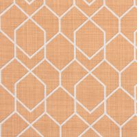 Gardinenstoff Dekostoff Digitaldr. Geometrie Sechseck gelb beige 1.4m