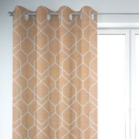 61912-Gardinenstoff-Dekostoff-Jacquard-Digitaldruck-Geometrie-Sechseck-gelb-beige-1-4m-Breite-KW42-84131Capture0031Vorhang3.jpg Gardinenstoff Dekostoff Digitaldr. Geometrie Sechseck gelb beige 1.4m