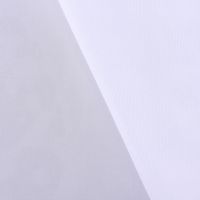 Gardinenstoff Voile Seitenschal Seitenteil Volant Rüsche weiß 150cm