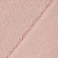 Dekostoff Leinenlook Lurexeffekte Glamour uni rosa gold 1.40m