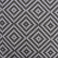 Dekostoff Jacquardstoff Wendestoff Leinen Rauten Inka ecru beige 1.50m