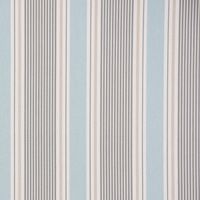 SCHÖNER LEBEN. Tischdecke Baumwollstoff Streifen Mineral blau grau