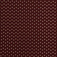 Dekostoff Jacquard-Stoff Art Deco Rauten Retro rot schwarz gold 140cm
