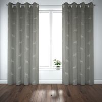 Dekostoff Landhausstoff Wendestoff Hirsche beige braun türkis 1.40m