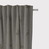 Dekostoff Landhausstoff Wendestoff Hirsche beige braun türkis 1.40m