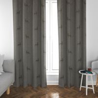 Dekostoff Landhausstoff Wendestoff Hirsche beige braun türkis 1.40m