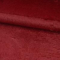 Fellimitat Kunstfell kuschelweich dunkelrot 1.45m Breite