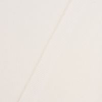 Bekleidungsstoff Baumwollstoff Flanell dünn uni creme 1.42m Breite