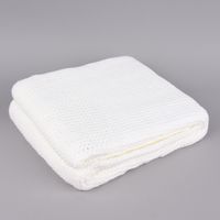 63484-Strickplaid-Wolle-einfarbig-weiss-130x170cm-KW51-90215Capture0104.jpg Strickplaid Wolle einfarbig weiß 130x170cm