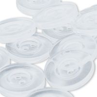Prym 16 Wäscheknöpfe Polyester 17mm transparent