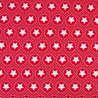 Baumwolljeresy Jersey BIPP Design Mini Anker Sterne Kreis rot weiß 1.5
