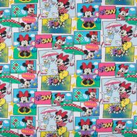 Baumwolljersey Digitaldr. Disney Minnie Maus Daisy Duck Comic weiß bun