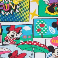 Baumwolljersey Digitaldr. Disney Minnie Maus Daisy Duck Comic weiß bun