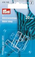 Prym Bikini Verschluss KST transparent 20mm