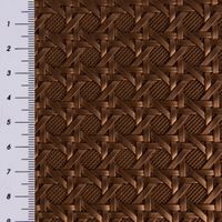 Kunstleder Lederimitat Struktur Geometrisch Relief bronze 1.4m Breite