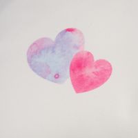 Magma Deko Kissen Vogelpaar Love forever weiß bunt 40x40cm