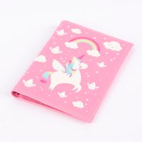 Sass & Belle Reisepassetui Einhorn rosa bunt 10.5x14cm
