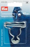 Prym Latzhosen Schnalle Verschluß 40mm silber