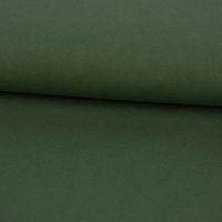 Baumwoll-Jeansstoff Elasthan Stretchjeans-Stoff weich uni dunkelgrün