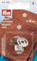 Prym Magnet Verschluß 19mm silberfarbig