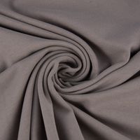 Baumwolljersey Organic Bio Jersey einfarbig grau 1.5m Breite