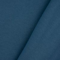 Baumwolljersey Organic Bio Jersey einfarbig jeans blau 1.5m Breite