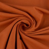 Baumwolljersey Organic Bio Jersey uni amber bernstein 1.5m Breite