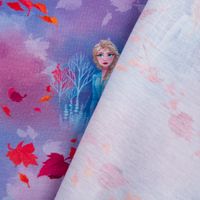 Baumwolljersey Digitaldr. Frozen Die EiskönigAnna und Elsa im Wald li